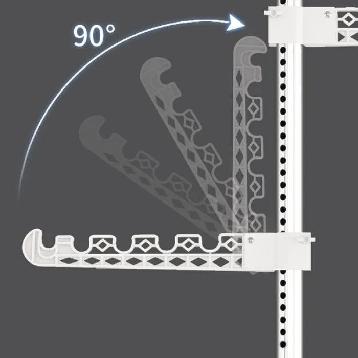 Teleskopik Giysi ve Çamaşır Askısı