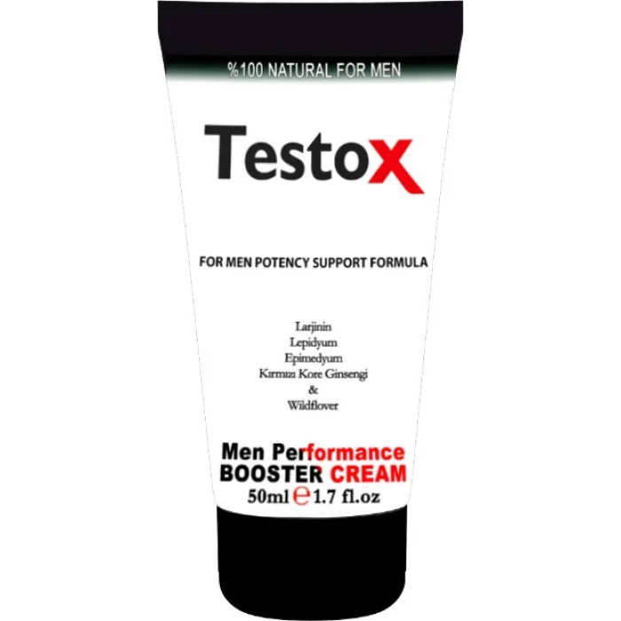 Testox Extra Boost Cream 50 ml Erkeklere Katılaştırıcı Özel Krem