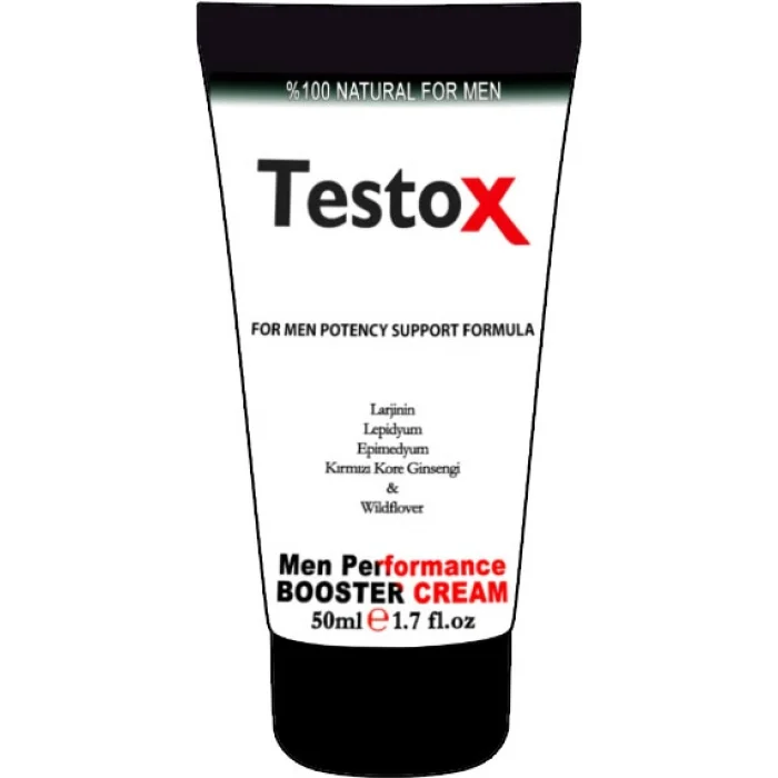 Testox Extra Boost Cream 50ML Erkeklere Katılaştırıcı Özel Krem