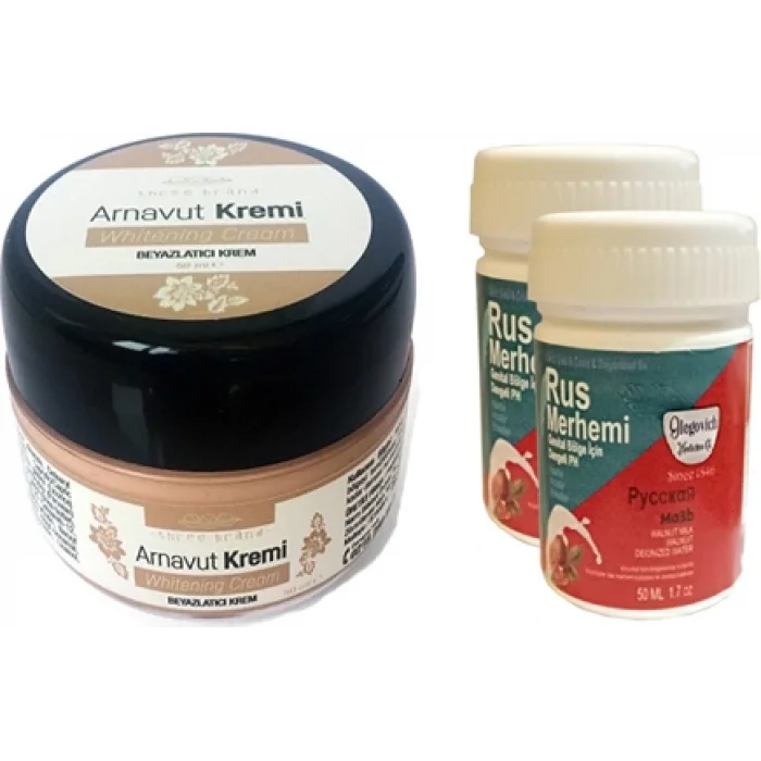 Three Brand Arnavut Kremi1 Adet + Rus Merhemi 50 ml 2 Adet
