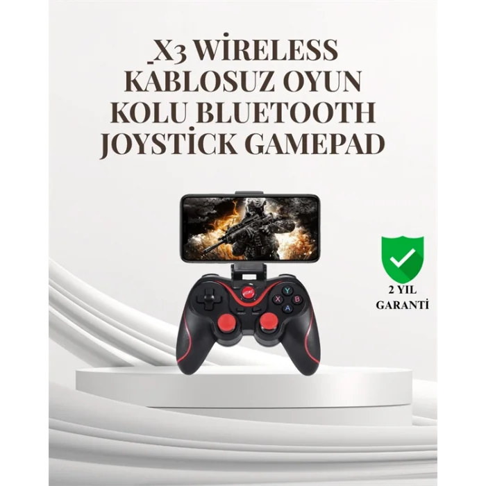 Titreşimli Gamepad – Mobil ve Konsol Uyumluluğu