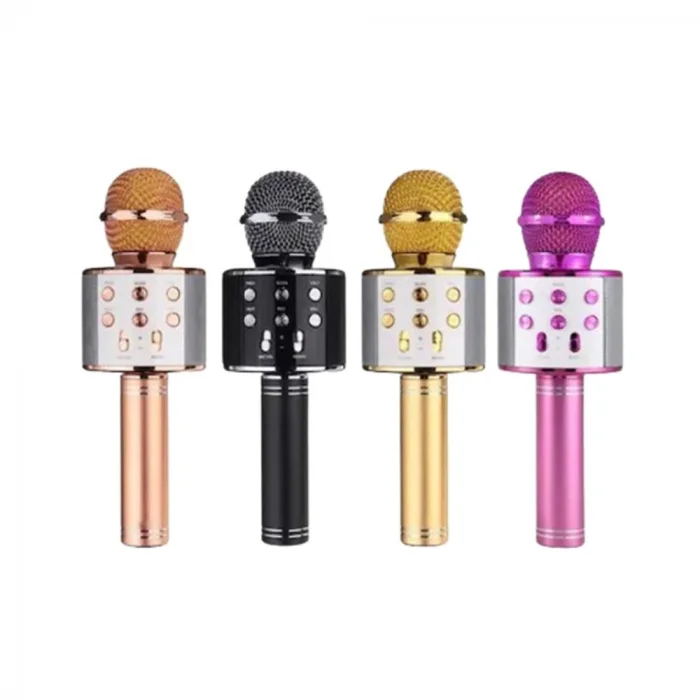 WS-858 Ses Değiştirmeli Karaoke Mikrofon