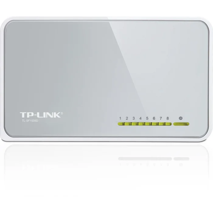 TP-LINK TL-SF1008D 8 PORT 10/100 PLASTİK KASA SWITCH
