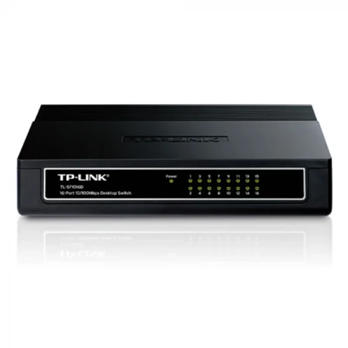 TP-LINK TL-SF1016D 16 Port 10/100 Switch