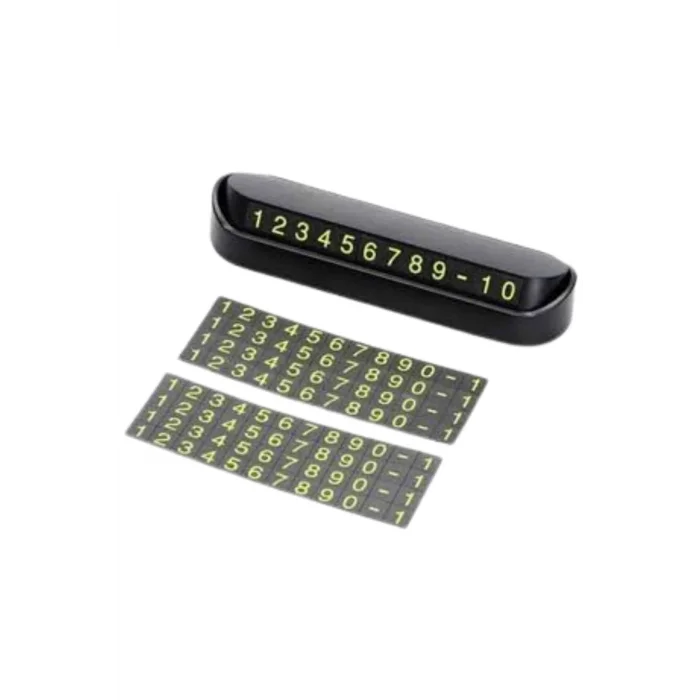 Tüm Araçlara Uyumlu Araç Içi Park Numaratör Oto Araç Numaratör