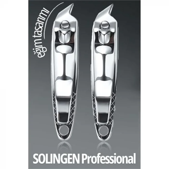 Turk Eğimli Tırnak Makası 2 li Set Solingen Profesyonel