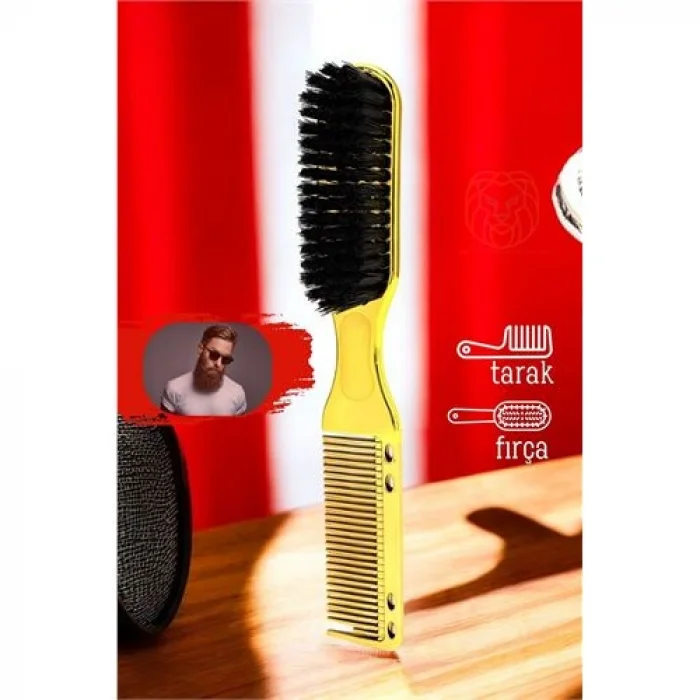 Turk Gold Sakal Bıyık Tarama Fırçası