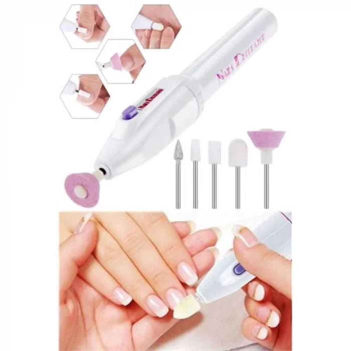 Turk Manikür Pedikür Tırnak Törpü Seti Pilli