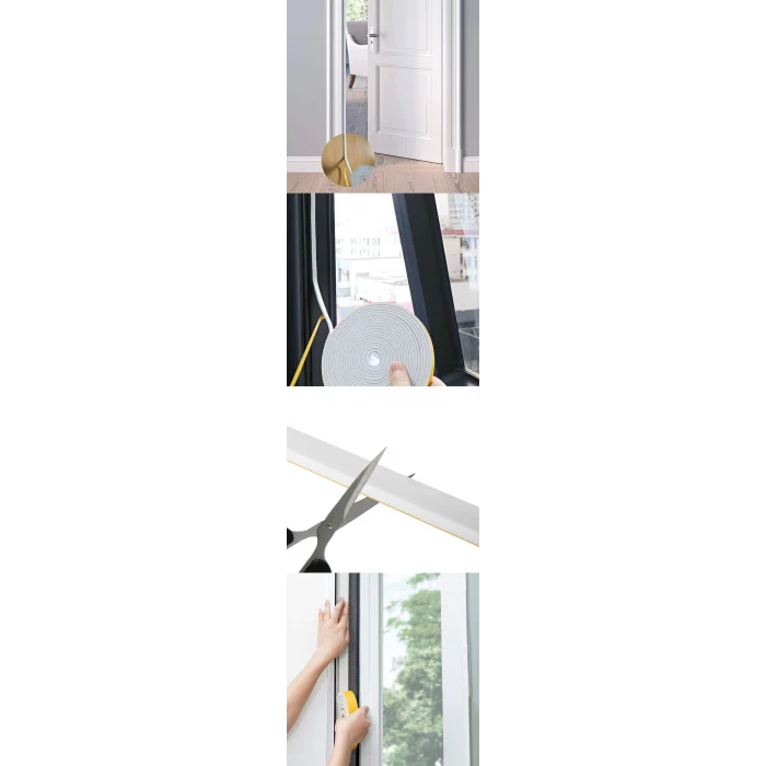 Turk Pencere Ses Isı Yalıtım Sünger Bant 3 METRE