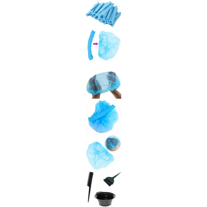 Turk Saç Boyama Seti 24 Saç Bonesi