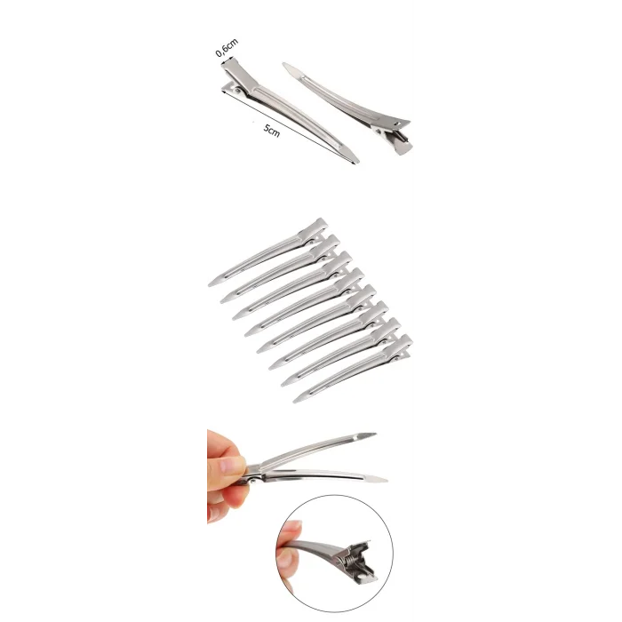 Turk Saç Klipsi Metal Toka 100 Adet Absolute Design