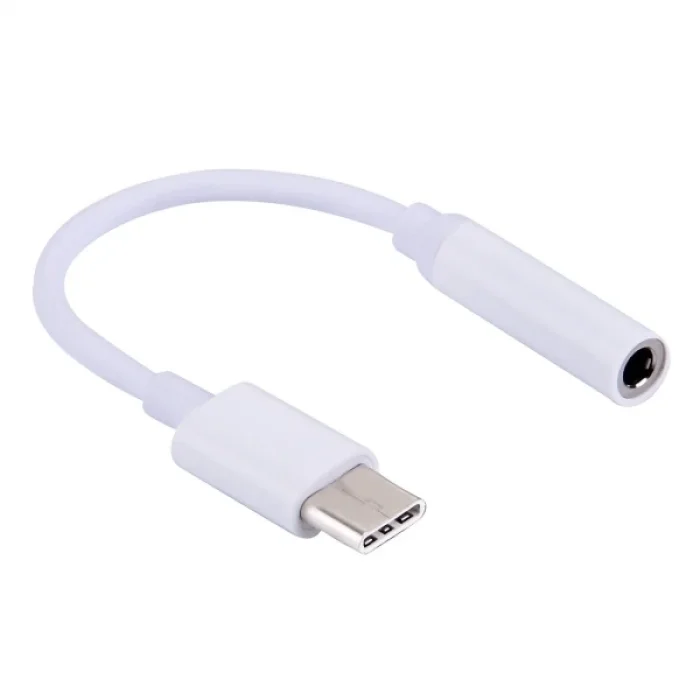Type-C 3.5mm Kulaklık Dönüştürücü Aparat Aux Çevirici Adaptör-(5775)