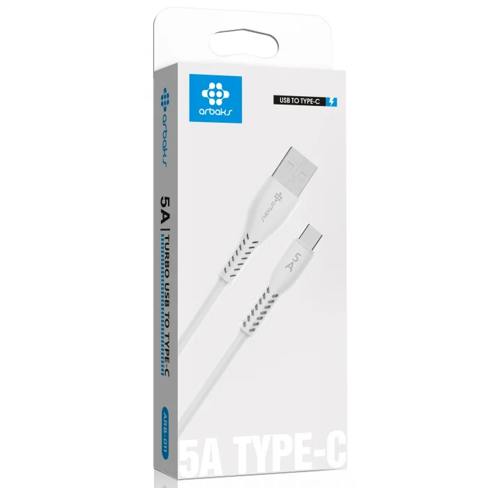TYPE-C 5A Usb Şarj Kablosu Arbaks ARB-011