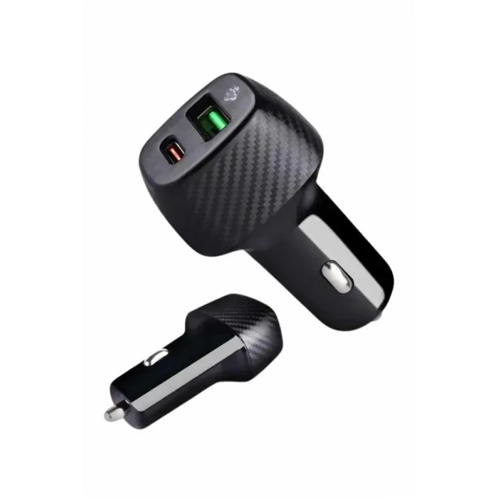 Type-C Girişli Araba Çakmaklık Şarj Cihazı 38W Oto Çakmaklık