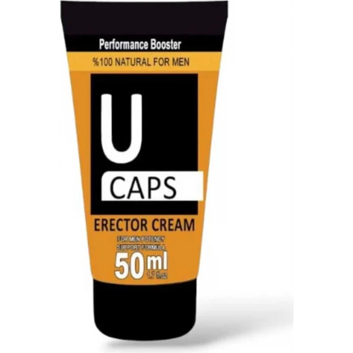 U Caps Natural Cream For Men Booster 50 ml