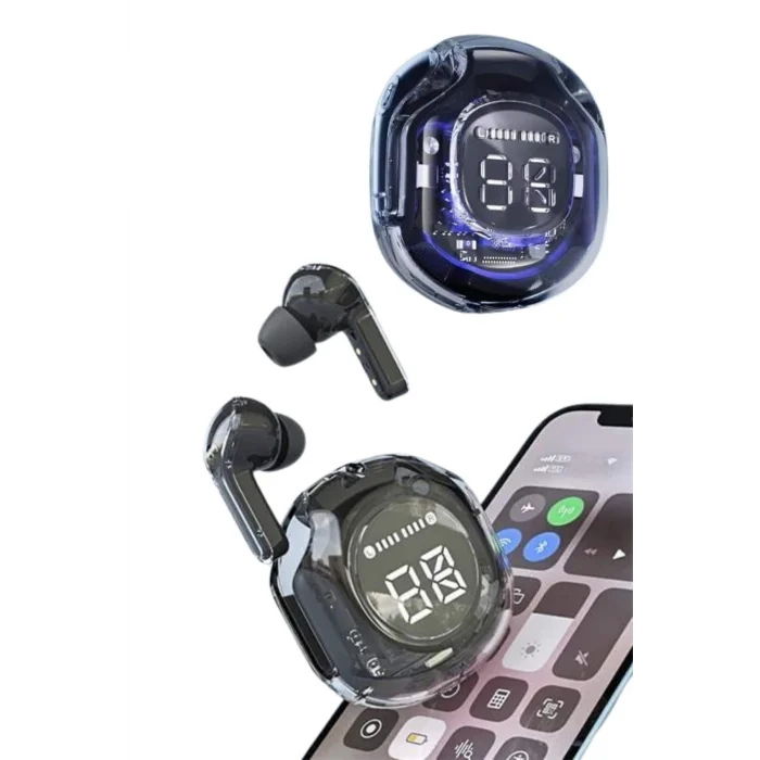 Ultrapods Led Göstergeli Oyuncu Kulaklığı ANC Destekli Bluetooth 5.3