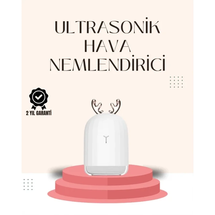 USB Şarjlı Mini USB Nemlendirici LED Işıklı Masaüstü Cihaz