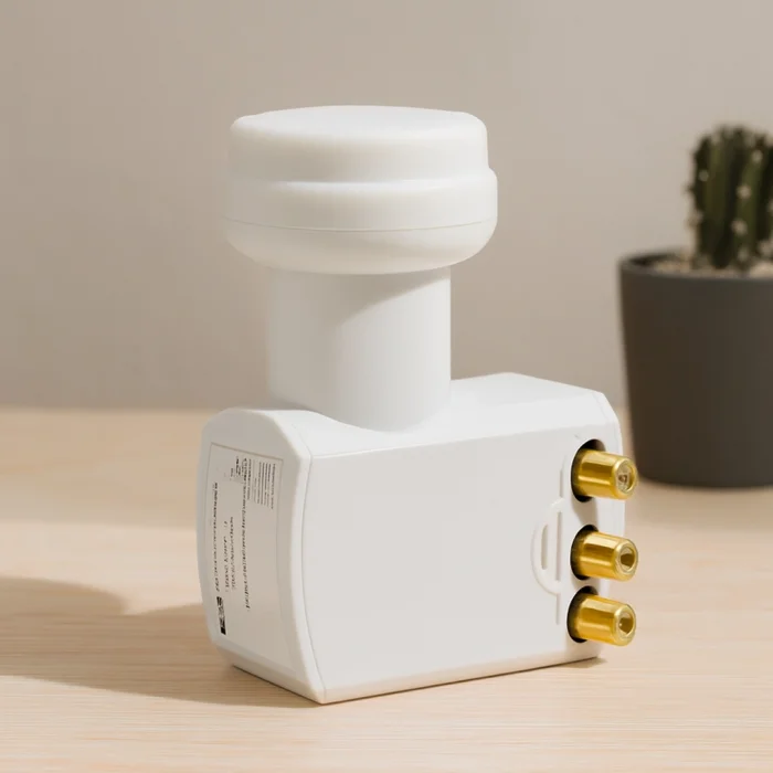 Uydu LNB Quad (4 Çıkış) 0.1dB 4K Ultra HD Universal