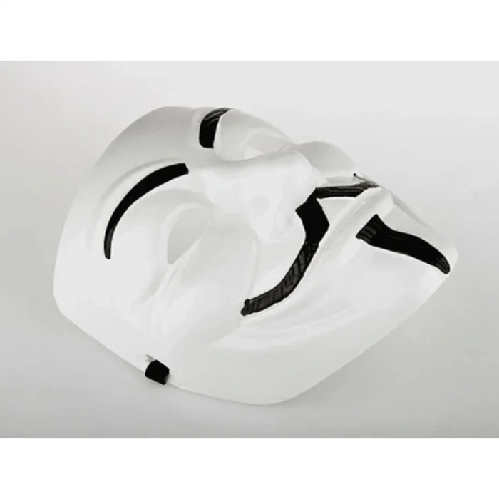 V for Vendetta Maskesi - 12li Paket - Plastik