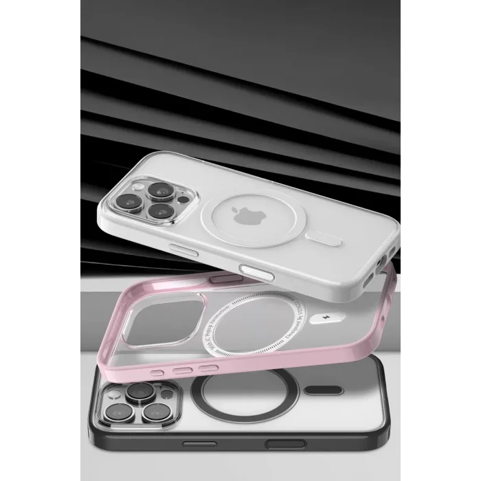 Venco Apple iPhone 16 Pro Max Uyumlu Joly Magsafe Kapak - Siyah