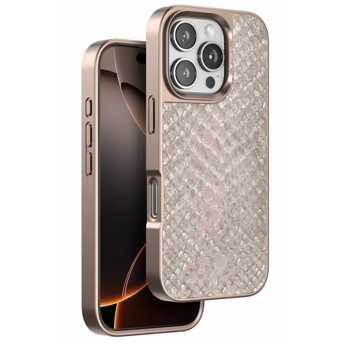 Venco Apple iPhone 16 Pro Max Uyumlu Viper Kapak - Titan Gri