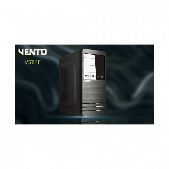VENTO VS114F, 650W, Siyah, ATX, Tower, Kurumsal, KASA