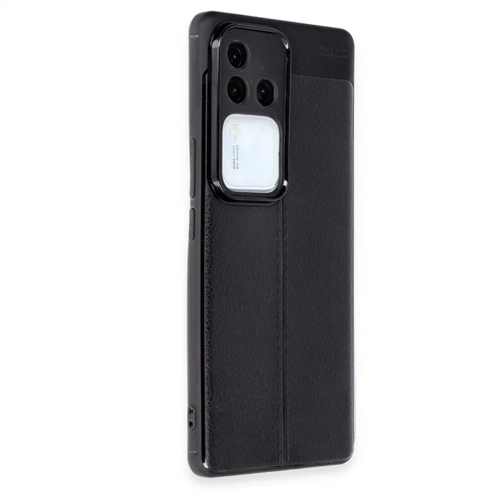 Vivo V30 5g Kılıf Auto Focus Kapak - Siyah