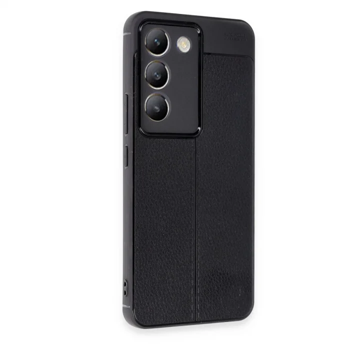 Vivo V30 Lite 4g Kılıf Auto Focus Kapak - Siyah