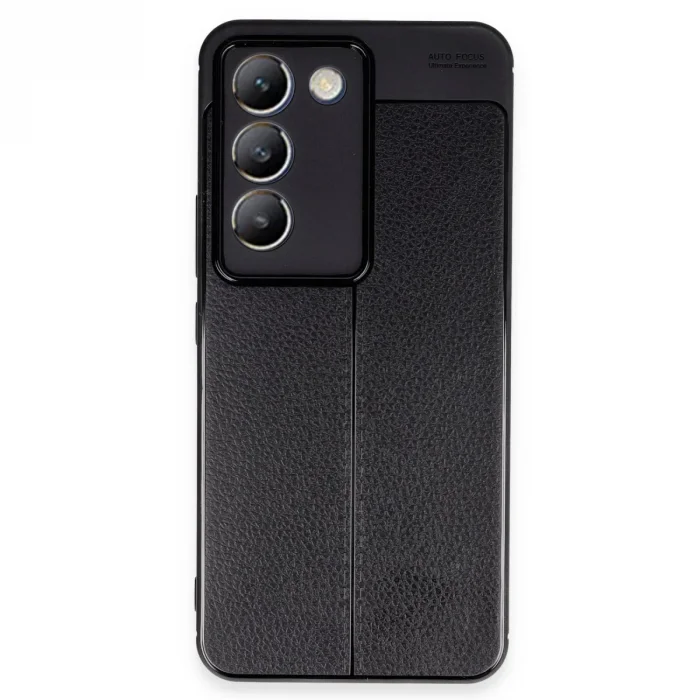 Vivo V30 Lite 4g Kılıf Auto Focus Kapak - Siyah