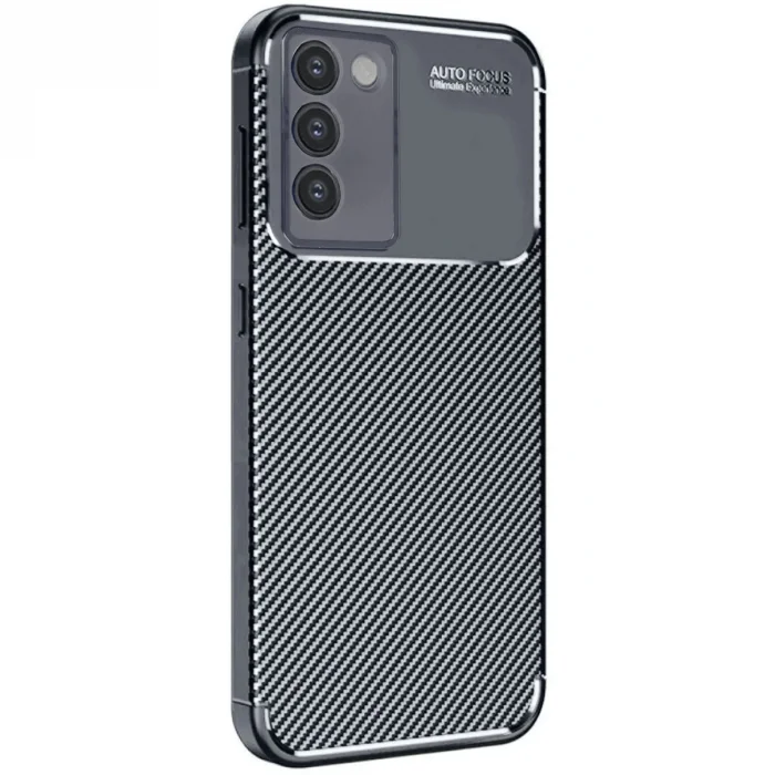 Vivo V30 Lite 4g Kılıf Auto Focus Karbon Kapak - Siyah