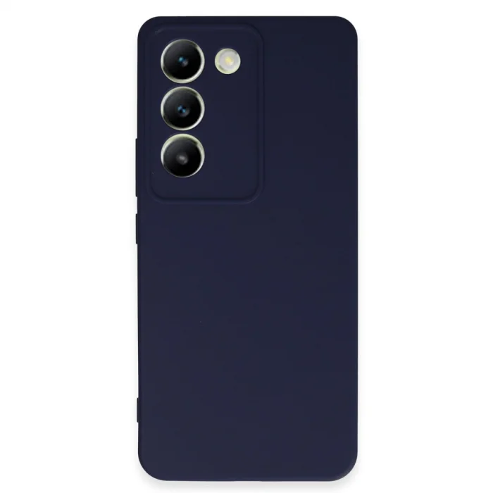 Vivo V30 Lite 4g Kılıf First Silikon - Lacivert