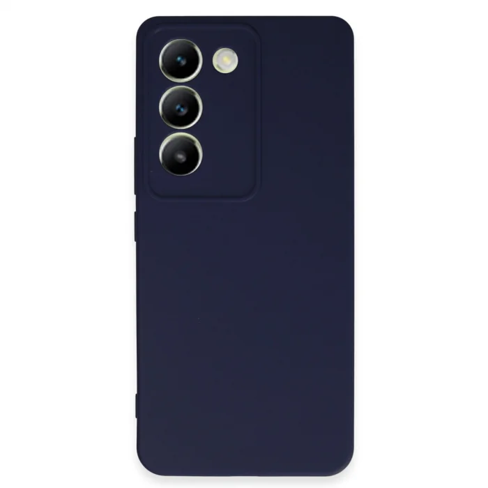 Vivo V30 Lite 4g Kılıf First Silikon - Lacivert