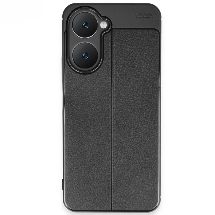 Vivo Y18 Kılıf Auto Focus Kapak - Siyah