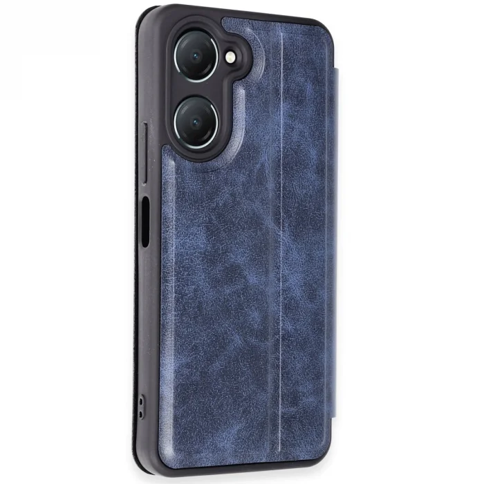 Vivo Y18 Kılıf Flip Cover - Lacivert