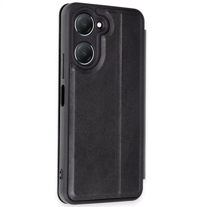 Vivo Y18 Kılıf Flip Cover - Siyah