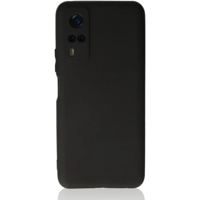 Vivo Y53s Kılıf First Silikon - Siyah