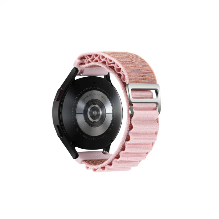 Watch 22mm Kr410 Kumaş Kordon (saat Değildir) - Pembe