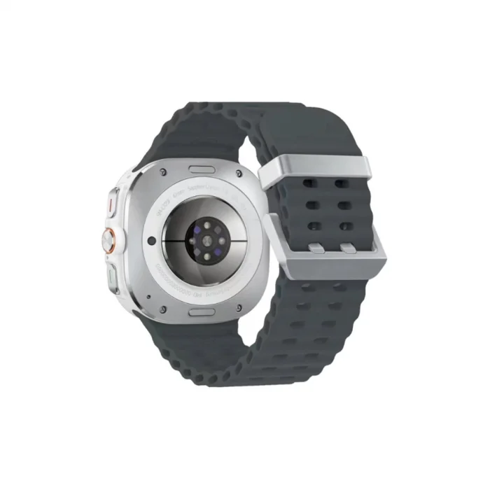 Watch 7 Ultra Kr417 Rug Silikon Kordon (saat Değildir) - Koyu Gri
