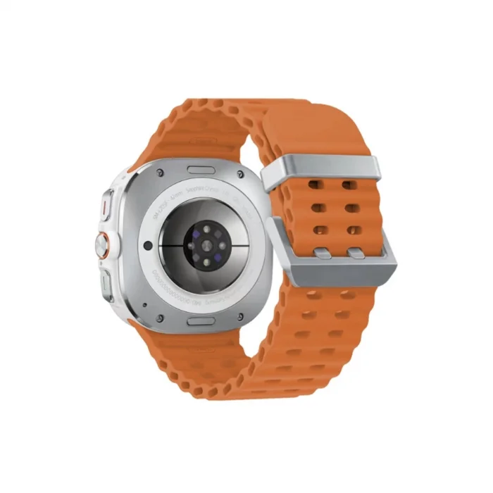 Watch 7 Ultra Kr417 Rug Silikon Kordon (saat Değildir) - Turuncu