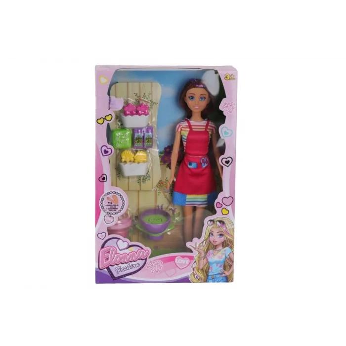 WG-661005 KUTULU 29CM AKSESUARLI ÇİÇEKÇİ