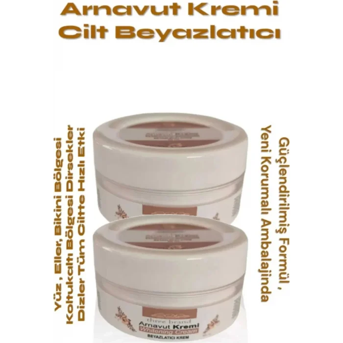Whitening Cream Arnavut Kremi  Krem 100 ml x 2 Adet