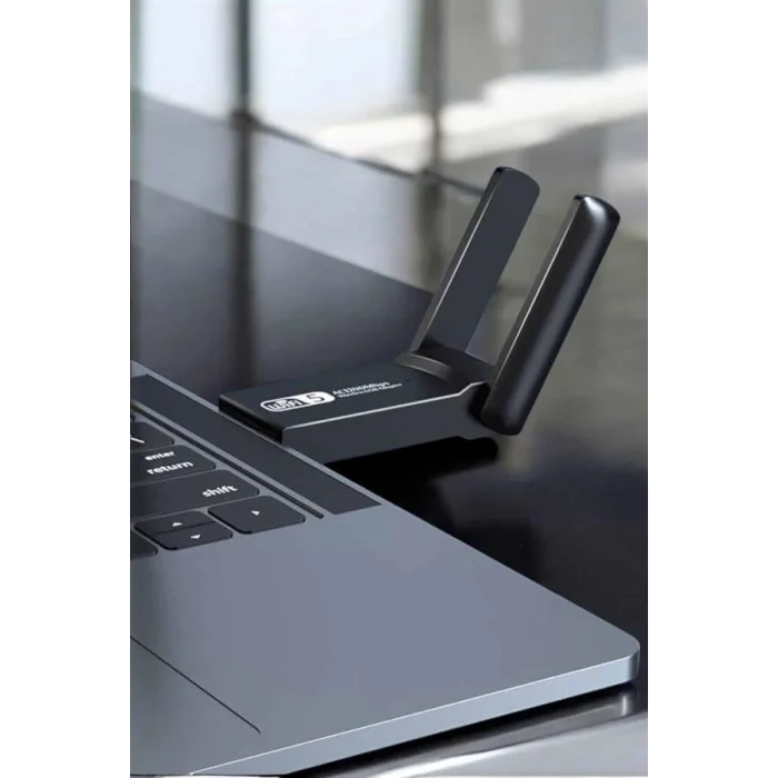 Wifi Adaptör Çift Bantlı Kablosuz Wifi Adaptörü