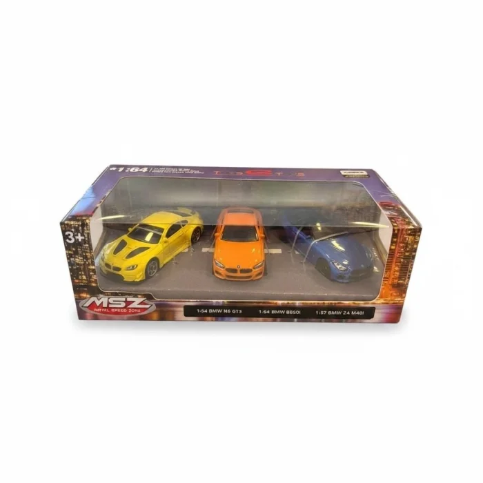 WP6428  1/64 BMW M6 GT3,MBW M850i,BMWZ4 M40-EKN
