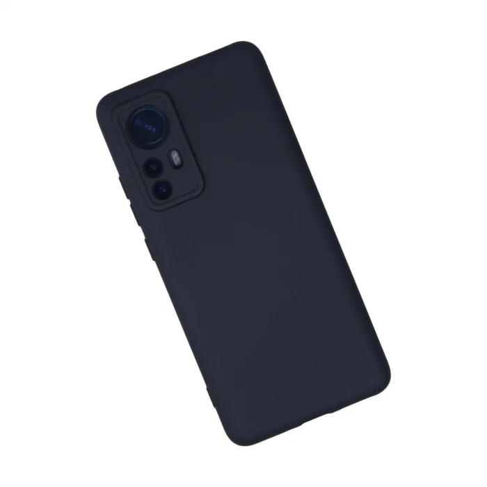 Xiaomi Mi 12 Kılıf Nano İçi Kadife Silikon - Lacivert