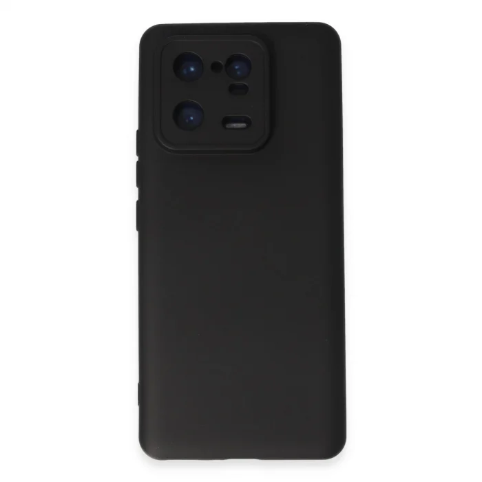Xiaomi Mi 13 Pro Kılıf Nano İçi Kadife Silikon - Siyah