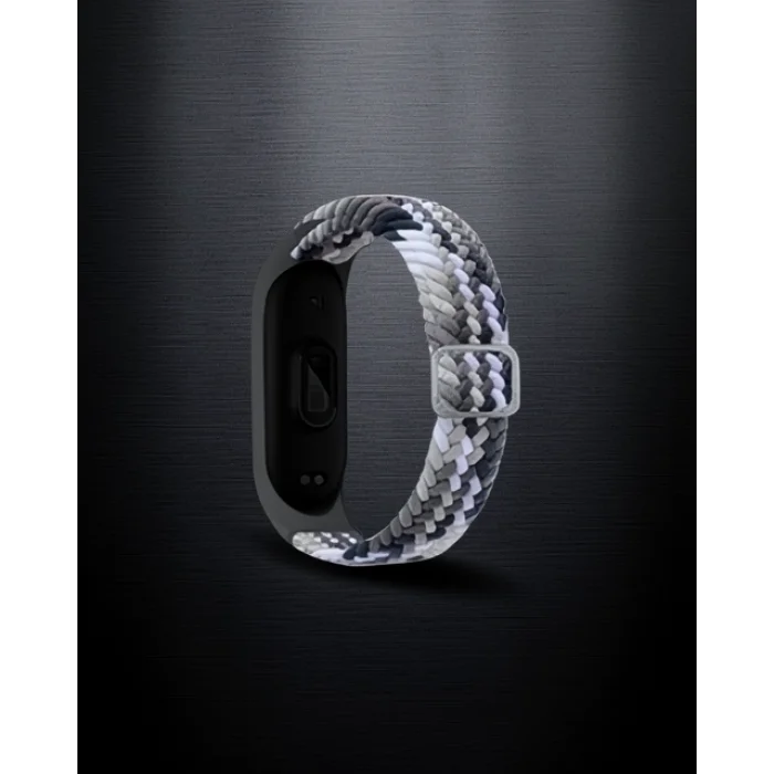 Xiaomi Mi Band 4 Kordon - Gri Siyah