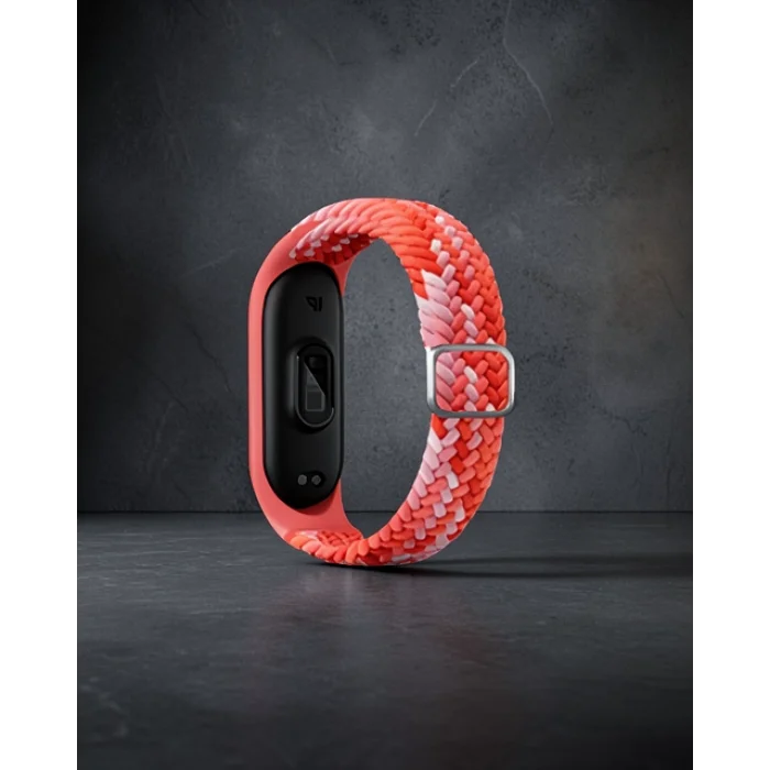 Xiaomi Mi Band 4 Kordon - Pembe-kırmızı