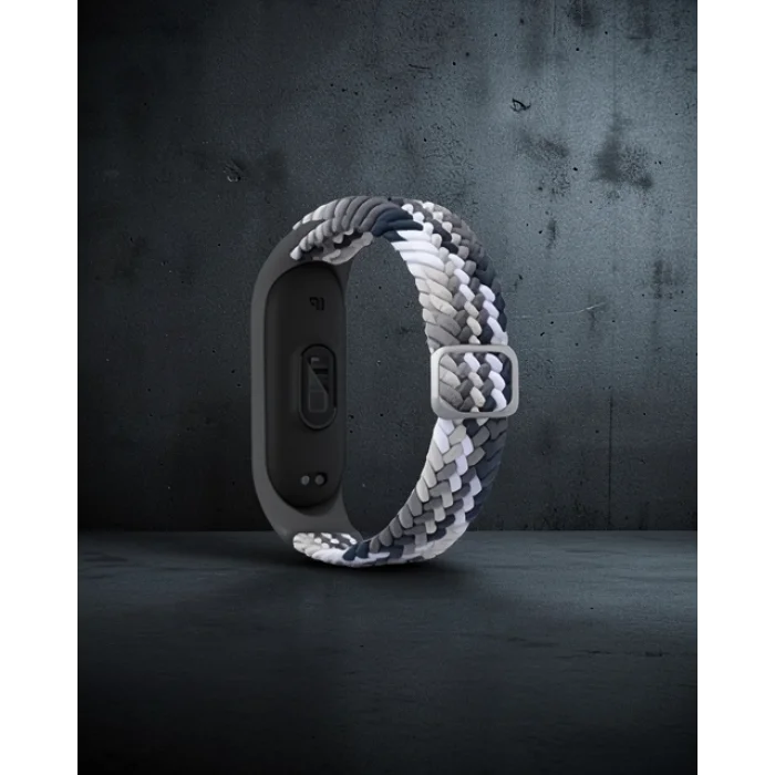 Xiaomi Mi Band 6 Kordon - Gri-siyah