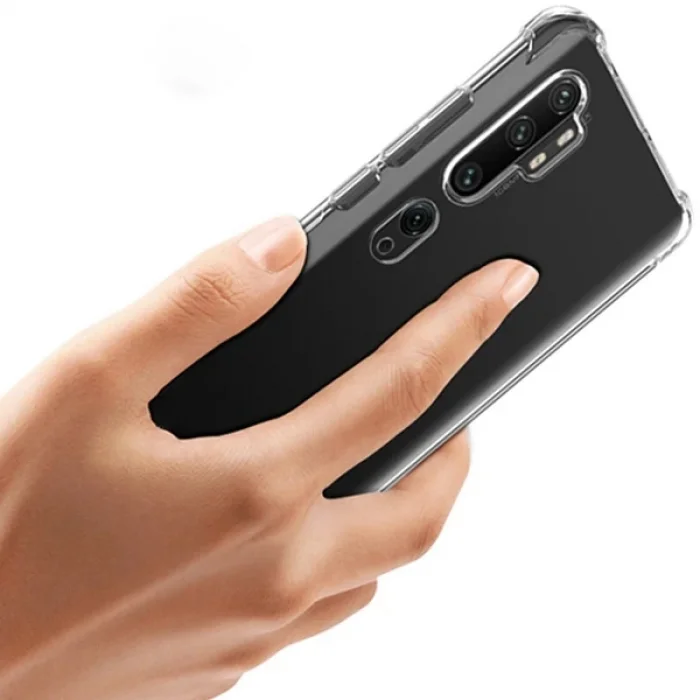 Xiaomi Mi Note 10/CC9 Pro Anti-Drop Darbe Emici Silikon Kılıf-(5775)