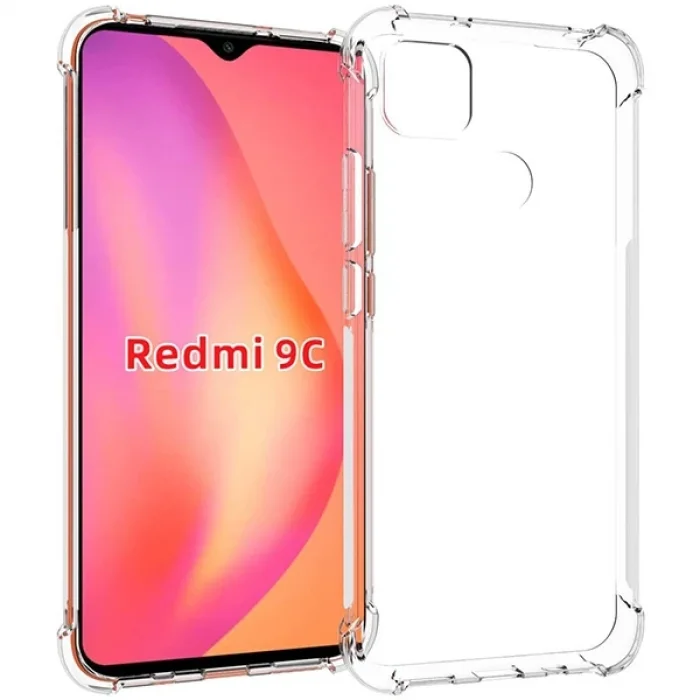 Xiaomi Mi Redmi 9C Anti-Drop Silikon Kılıf Shockproof kılıf-(5775)